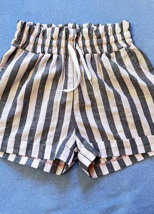 Льняні шорти для дівчинки на 12/13 років