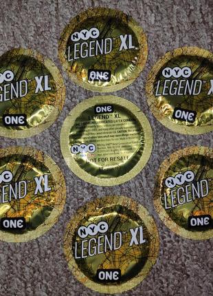 Презервативи one legend xl – презервативи великого розміру преміум сегмента 1 шт.