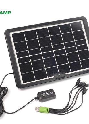 Солнечная панель solar panel cclamp cl680 6v - 8w.4 фото