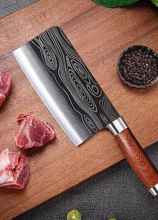 Набір кухонних ножів pan shi fu4 фото