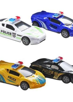 Набір "поліцейські машинки" (4 штуки)