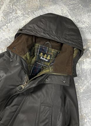 Куртка barbour duracotton parka waxed jacket10 фото