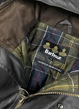 Куртка barbour duracotton parka waxed jacket4 фото