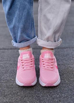 Жіночі кросівки nike zoom x pink white | smb4 фото