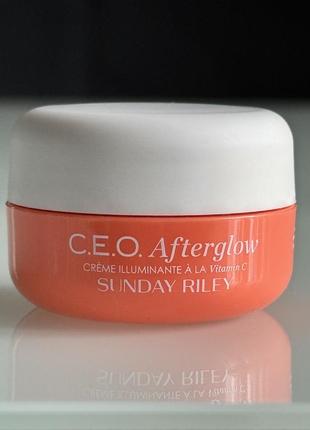 Увлажняющий крем для лица c.e.o. afterglow brightening vitamin c cream 15 ml