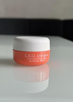 Увлажняющий крем для лица c.e.o. afterglow brightening vitamin c cream 15 ml2 фото