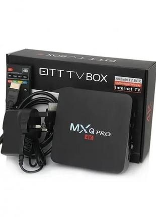 Android tv-приставка smart box mxq pro 1 gb + 8 gb professional медіаплеєр смарт мініприставка prk3 фото