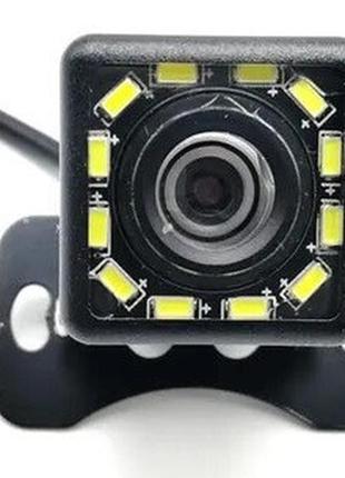 Камера заднего вида 303led с подсветкой