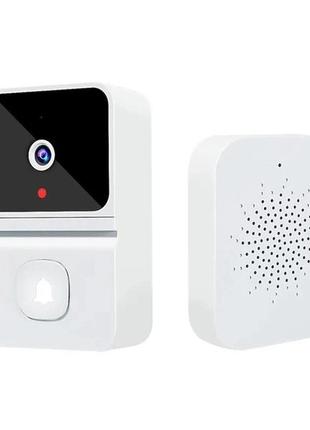 Бездротовий дверний відеодзвінок wi-fi smart doorbell m6 (tuya app)