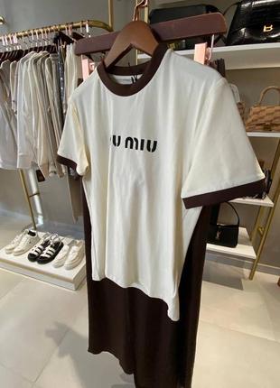 Футболка miu miu