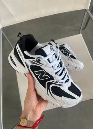 Кросівки new balance 530 white/black