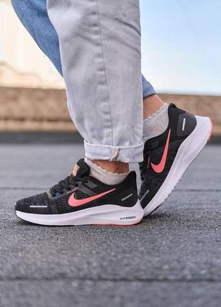 Жіночі кросівки nike zoom x black white pink | smb3 фото