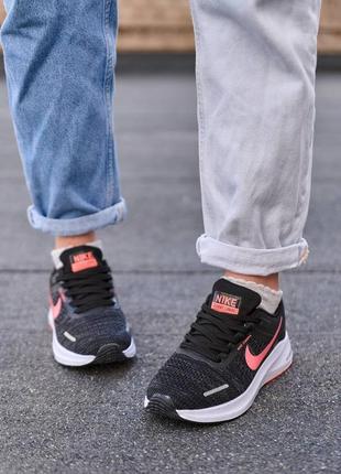 Жіночі кросівки nike zoom x black white pink | smb7 фото