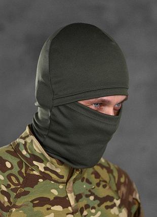 Балаклава мужская тактическая подшлемник  coolmax олива вт1064