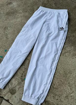 Вінтажні білосніжні штани adidas2 фото