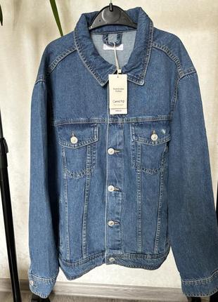 Мужская джинсовая курточка, пиджак  ф. mango р. м1 фото