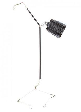 Оснащення №2, фідерне "briz" пластмасове, корд, 2 гачка №8, довжина оснащення 50 - 53 см, 50g