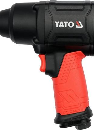 Пневматический гайковерт ударный композитный 1/2" 1150 нм yato yt-09540