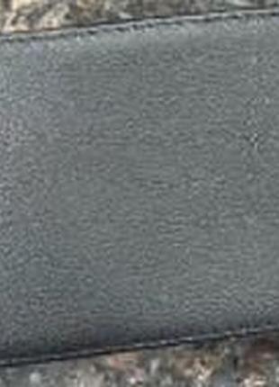 Портмоне кожанное черное маленькое tiding bag m39-9923fra
