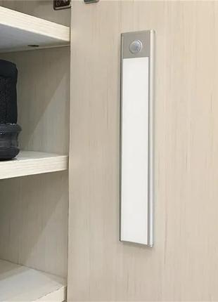 Led світильник із датчиком руху для підсвічування кухні шаф, 40 см usb 3 color3 фото
