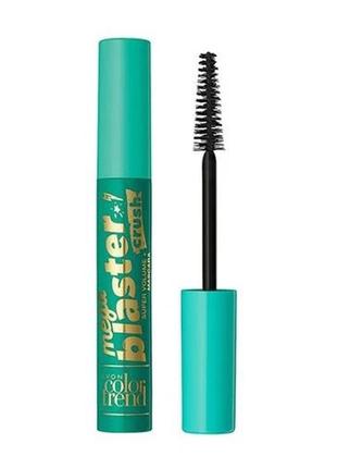 Тушь для ресниц avon color trend mega blaster crush volume plus mascara мега объем, черная  7 мл