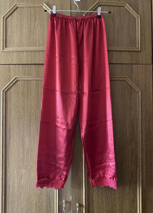 Атласні брюки для сну