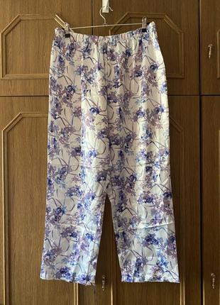 Атласные брюки для сна большой размер avon