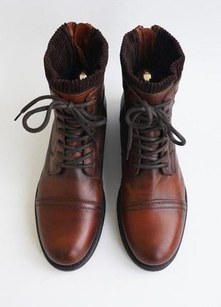 Ботинки кожаные непромокаемые firetrap размер 42-433 фото