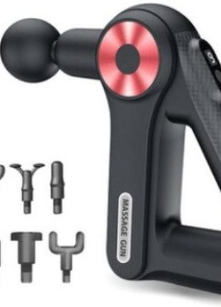 Massage gun sl-8891 вибромассажер для мышц (9 насадок)