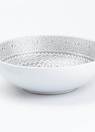 Набір столового посуду 4 предмети чашка / миска для супу / салатник / обідня тарілка hp203404 фото