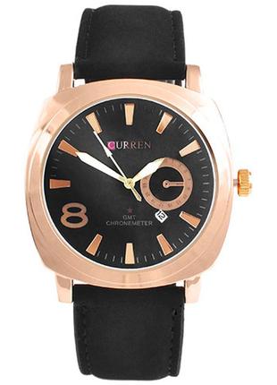 Годинник наручний 7777 curren black g-bk