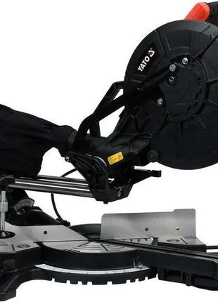 Профессиональная торцовочная пила с лазером.  yato yt-82174