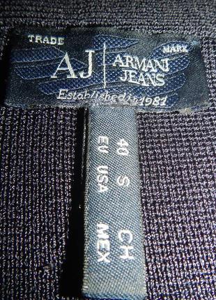 Шикарный трикотажный блейзер жакет armani jeans p.s10 фото