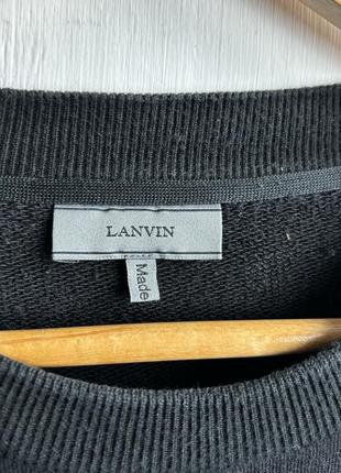 Lanvin men's sweatshirt мужской свитшот5 фото