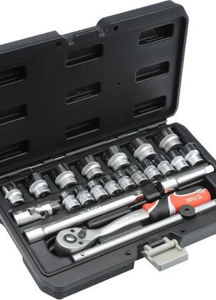 Набір інструментів yato 3/8'' м6-22 мм 22 шт yt-38561