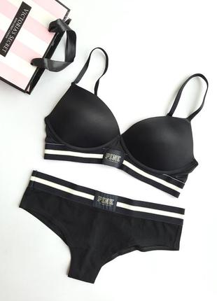 Комплект білизни пушап victoria's secret вікторія сікрет оригінал