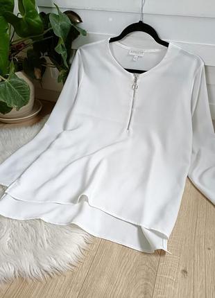 Очень красивая белая блуза от apricot, размер m/l