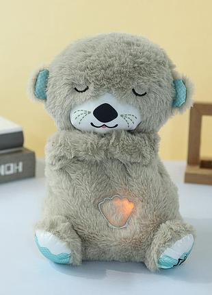 Спящая выдра игрушка
