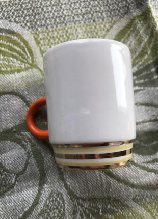 Чашка вінтажна кавовий сервіз баранівка