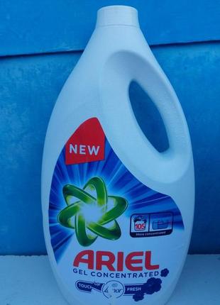 Гель для прання ariel+lenor 5.7л універсальний