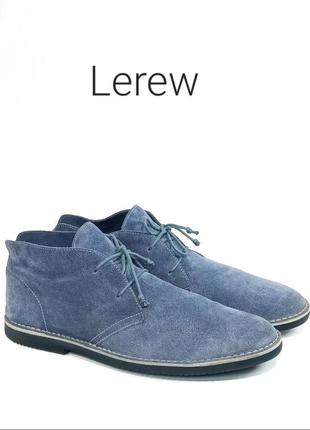Кожаные мужские ботинки дезерты lerew оригинал1 фото