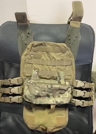 Плитоноска velmet plate carrier perun 5-20 coyote б/у