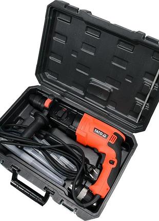 Перфоратор сетевой sds+ 850 вт yato yt-82122 4