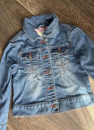 Джинсова куртка коттонка джинсівка6 фото
