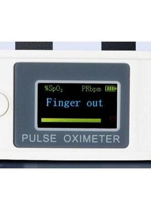 Пульсоксиметр цифровой lk89, измерение содержания кислорода в крови2 фото