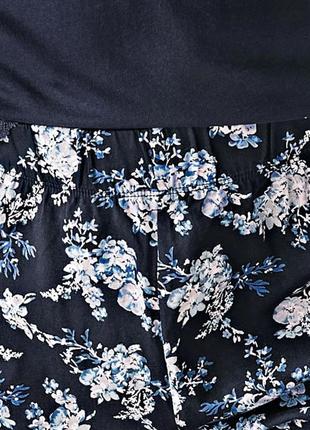 Женская домашние шорты, размер xs/s, цвет темно-синий5 фото