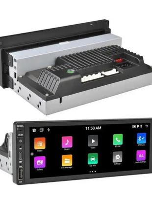 Стильная 1din android автомагнитола 6288a с сенсорный экраном 6,9". 1дин магнитола 2/32гб андроид 13