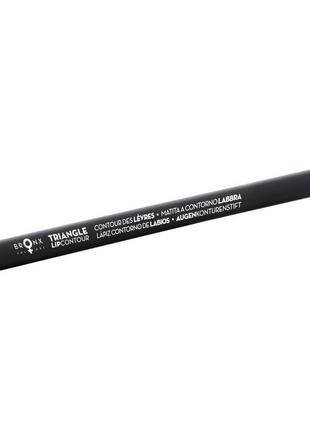 Треугольный контурный карандаш для губ bronx colors lip contour pencil tlp08 0,97 г шоколадный