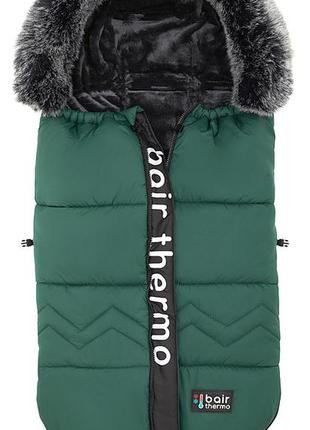 Зимовий конверт bair alaska thermo jungle green зелений