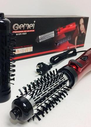 Стайлер для укладки + фен hot air styler gemei gm-4829 (24 шт/ящ)